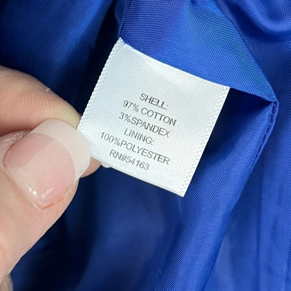 Women's Blazer Size 12 Blue - Picture 13 of 15